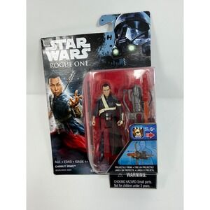 Star Wars Rogue One Chirrut Imwe Action Figure with Accessories Hasbro 2016
